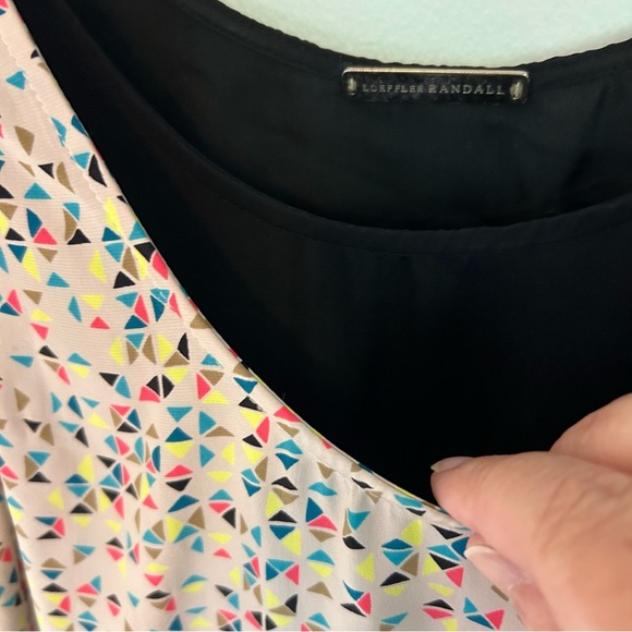 Loeffler Randall Silk Drawstring Tank Dress. Size 4. - Picture 3 of 15